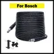 2M~25M Pressure Washer Hose High Water Cleaning Hose Pipe Cord Extension Hose Connector Adapter For