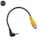 RCA to 2.5MM AV IN Cable For Car Rear View Camera to GPS Tablet Parking Adapter