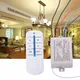 4 Way Remote Control Switch 220V Four-Way Digital Wireless Wall Light Receiver Transmitter Remote