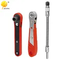 Hexagon Ratchet Spanner Quick Release Socket Tools Household Handle Repair Wrench Screwdriver Bits