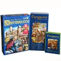 Hot Carcassonne 5 in 1 2 in 1 Expand Board Game 2-5 Players For Family/Party/Gift Best Gift Funny