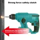 4500 rpm Cordless Hammer Electric Hammer Variable Speed Concrete Demolition Hammer Compatible with