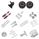 29 Styles Servo Set Suspension Arm Front Lower Arm 9125 Series Parts Front CVD Gear Shock Absorber