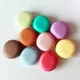 6pcs/lot Candy Color Macarons Storage Boxes Mini Gift Package Box Lovely Jewelry Ring Necklace
