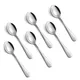 6 Pieces Of Espresso Spoon 4.7 Inch Stainless Steel Mini Coffee Spoon Dessert Spoon