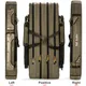 80/90/100/120/125CM Luggage Bag Portable Foldable Fishing Rod Carrier Fish Tackle Bag Tools Storage