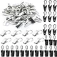 5/10/20Pcs Curtain Clips Stainless Steel Hanging Clip Camper Awning Lights Clips Photo Hanger Hooks