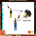 1pc Canister Gas Convertor Shifter Refill Adapter Gas Stove Camping Stove Cylinders+ Gas Cartridge