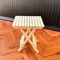 1:6 Dollhouse Miniature Table Foldable Table Coffee Table Model Furniture Accessories For Doll House