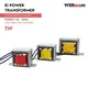 1W EI Power Transformer 8X15 Dual Output 3Wires AC6V 9V 12V-0-12V Single Out 15V 24V 36V 48V Copper