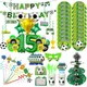 Soccer Football Birthday Party Decoration Soccer Sports Theme Paper Cup Plate Napinks Football Maze