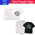 Heat Transfer Paper A3 A4 Dark Light Color 100% Cotton Fabrics Cloth Iron T-shirt inkjet Printer