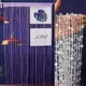 100CM X 200CM Crystal Beaded String Curtains Screen String Divider Blind for Salon Living Room Door