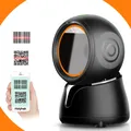 Desktop 1D 2D Barcode Scanner Supermarket Usb QR Code Reader with Automatic Sensing Data Matrix