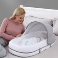 Baby Bed Cribs Borns Sleeping Nest Travel Beds Foldable Babynest Mosquito Net Bassinet Infant