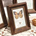 Retro Style Home Photo Frame Setting 1 Pc American Desktop Decoration Photo Frame Decor Photo Frame