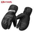 KUTOOK Winter Ski Gloves Waterproof Snowboard Mittens Women Men Snowmobile Snow Borad Gloves Thermal