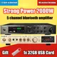 110/220V 2000W Bluetooth 5.0 Audio Power Amplifier Home Theater Amplifiers amplificador Audio