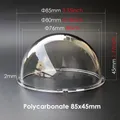 3.35"Dia x 1.77"H 85x45mm 3-Inch Transparent Protective Dome Cover for Hikvision Samsung CCTV Speed