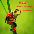 Tactical LED M910L Type Vertical Downhang Flashlight For Hunting Air Rifle 20mm Rail Weapon Light