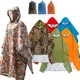 3 In 1 Waterproof Adult Long Raincoat Women Men Rain Coat Jacket Hooded Poncho for Outdoor Hiking