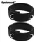 2 pc Padded Resistance Band Fitness Straps Leg Thigh Cuffs Agillity Speed Jumping Training Body Building Workout Gym Equipment