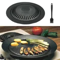 Portable Korean Outdoor Smokeless Barbecue Gas Grill Pan Household Smokeless Gas Stove Plate Bbq