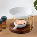 Aromatic Essential Oil Burner Oil Warmer Candle Holder Wax Melt Burner Oil Lamp Oven Fragrance Wax