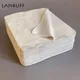 100pcs 145*175mm Eyeglasses Grey Chamois Glasses Cleaner Microfiber Glasses Cleaning Cloth For Lens