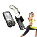 3D Electronic Pedometer Simple Mini Step Counter Walking 3D Digital Pedometer Pocket Stopwatch Men