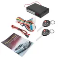 12V Car Vehicle Burglar Alarm Keyless Lock Entry Security System CH054-009 For Toyota 2 Remote