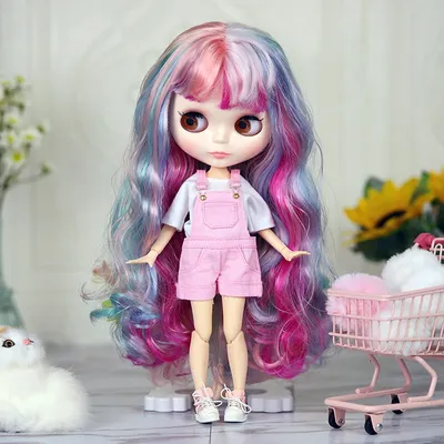 ICY DBS Blyth doll 1/6 Anime Doll joint body white Skin glossy face Special Combo with clothes, shoes and hands 30cm BJD TOY