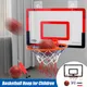 Indoor Basketball Hoop for Children Safety Funny Game Kids Home Exercise Basketball Hoop Set Wall