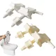 Plastic Toilet S-eat Hinge Replacement Kit White Plastic Toilet S-eat Hinge Set 4cm Width Home