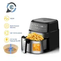 8L Large Capacity Smart Electronic Digital Deep Fryers Without Oil 1700W Multi-Function With