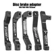 MTB Brake Disc Adapter Hydraulic Brakes Bracket IS PM Brake Caliper Disc Post Mount Adapter for 140