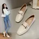 hot sale 43 New Women Flats Shoes Woman Leather Breathable Moccasins Women Boat Shoes Ladies Casual