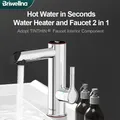 Briwellna Instant Hot Water Faucet Electric Water Heater 220V Bathroom Smart Water Heater Electric