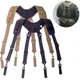 Men Padded Adjustable Tool Belt Tactical-Suspenders Duty Belt Harness Combat Tool X Type Suspender