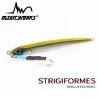 MAGIC WORKS Metal Jig Fishing Goods Sea Fishing Lure Jig 30g 45g 60g Jigs for Sea Bass Fishing Trout Artificial Bait Tackle