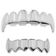 Teeth Grills Hip Hop Tooth Cap Top & Bottom Grillz Mouth Vampire Fang Body Jewelry Cosplay