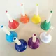 8Pcs Hand Bells Set Colorful Diatonic Metal Bells Hand Percussion Bells Musical Bells for