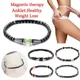 Weight Loss Magnet Anklet Colorful Stone Magnetic Therapy Bracelet Anklet Slimming Health Care