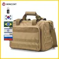 Tactical Range Bag Molle System 600D Waterproof Gun Shooting Pistol Storage Pack Khaki Hunting