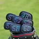 New Golf Wedge Cover Magnetic Buckle Golf Headcover Waterproof PU Leather Golf Cover 48 50 52 54 56