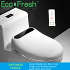 Ecofresh smart toilet seat cover electronic bidet cover clean dry seat heating wc intelligent toilet