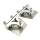 1Pair RC Boat Trim Tabs Balance Plate 38mm*32mm Trim Flaps for 60cm-75cm RC Boat Speed MONO Vee Oval
