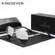 KINGSEVEN New Trend Quality Titanium Alloy Men's Sunglasses Polarized Sun glasses Women Pilot Mirror