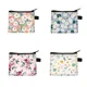 Children's Coin Purse Student Portable Card Bag Simple Square Fashion Polyester Short Soft Storage