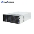 Super huge storage 24 bays 4u hotswap rack NVR NAS server chassis S46524 For Chia Mining